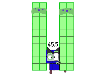 Numberblocks Band Halfs 9