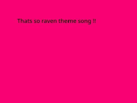 Ravens home!