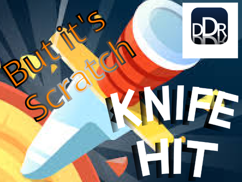 Knife Hit but it's scratch