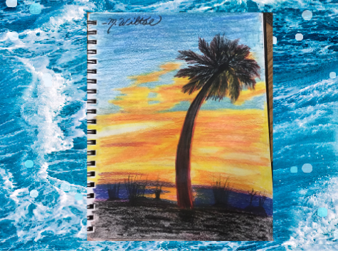 `~Colored Pencil Sunset~'