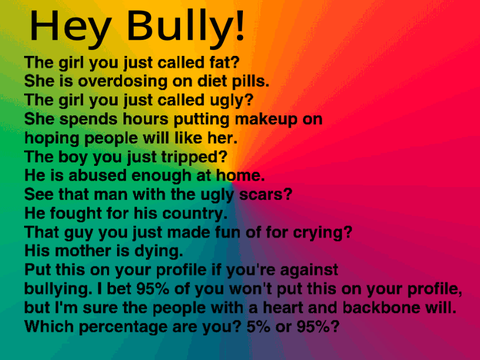 Remix this if you are against bullying