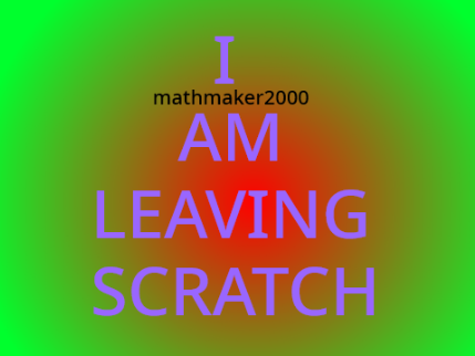 Leaving Scratch (but not deleting)