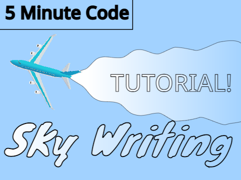 5-minute-code: Skywriting