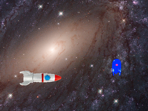Chasse dans l'espace