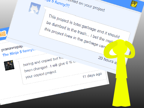 scratch community....