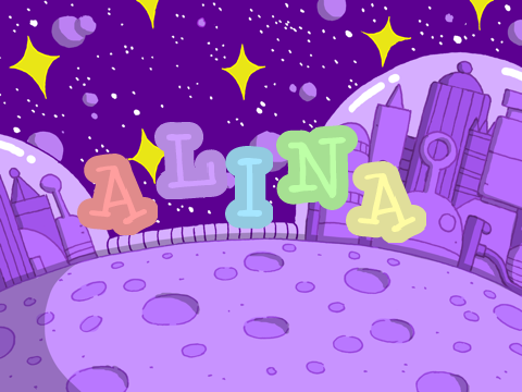 animated name 