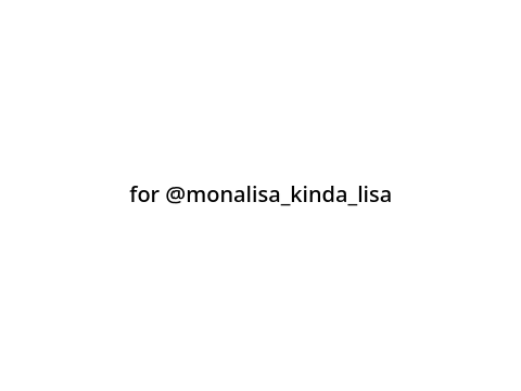 pfp for @monalisa_kinda_lisa