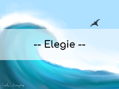 Elegie Cello Cover