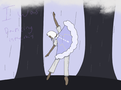 And I was dancing in the rain