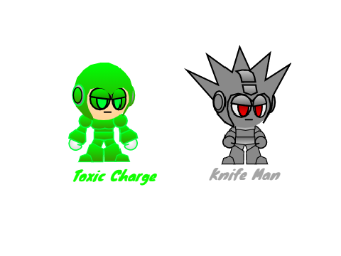 MY FIRST EVER CUSTOM MEGA MAN ROBOTS