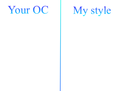 I draw your OC!