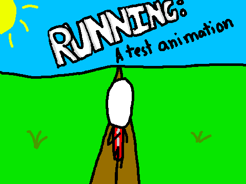Running: a test animation