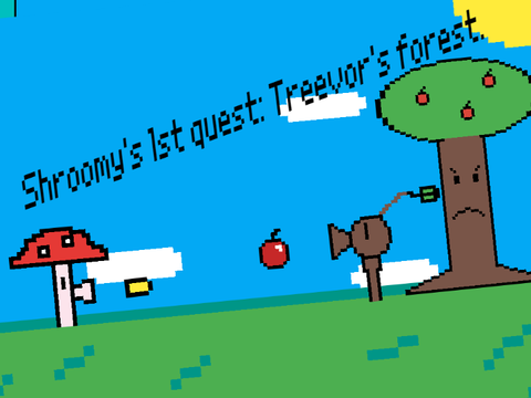 shroomy's 1st quest: Treevor's forest. Dexterific17's contest entry