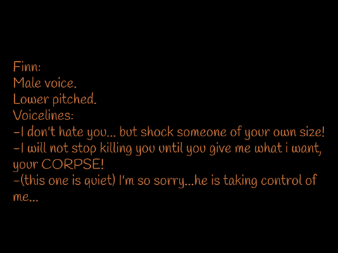 Take my voice and get off my screen.