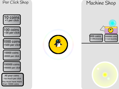 Penguin coin [MOBILE FRIENDLY]