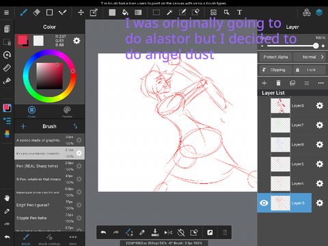 aNgLe dUsT + art process ig lol