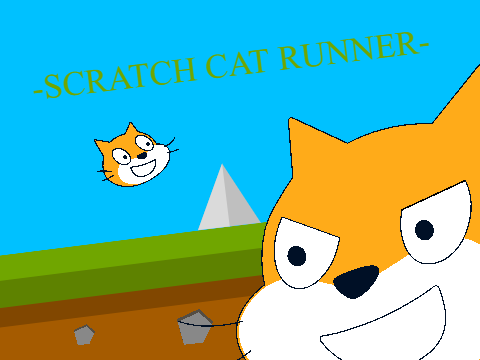 -Scratch cat runner- #games #all