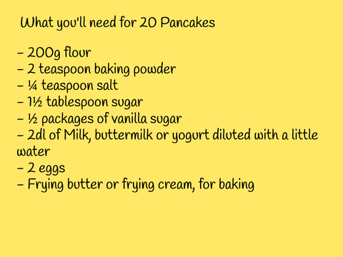Yummy pancakes