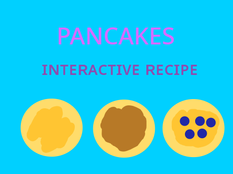 Interactive recipe - Pancakes