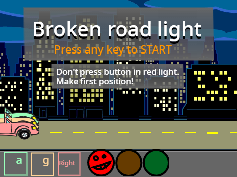 Broken Road Light