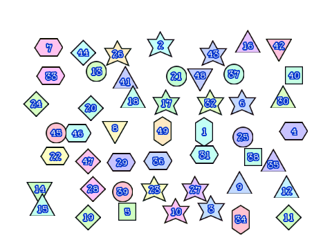 数字探しトレーニング25