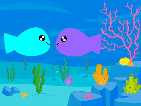 2 Fish in an Aquarium