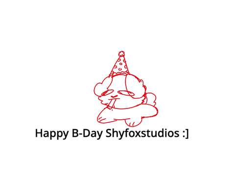 Happy Bday @Shyfoxstudios