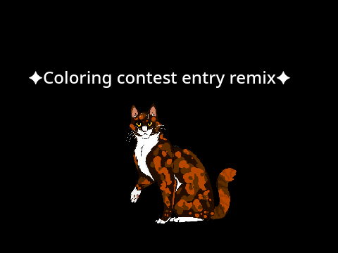 ✦Coloring contest entry remix✦