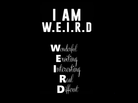 I am W.E.I.R.D remix remix