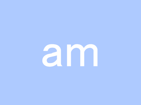 am