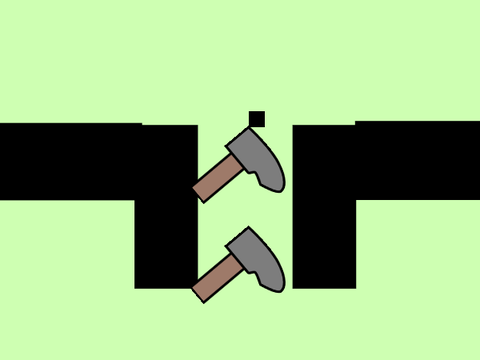 axe test for cube game