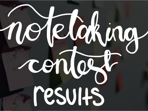 Notetaking Contest Results! ˎˊ-