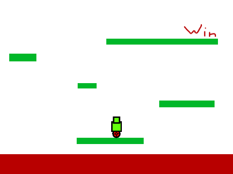 I made a platformer in congratulations to @360Genius