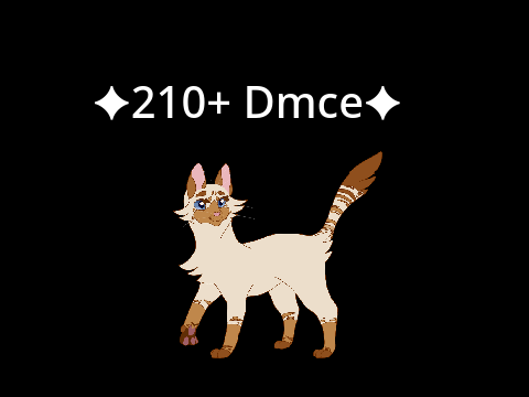 ✦210+ Dmce✦