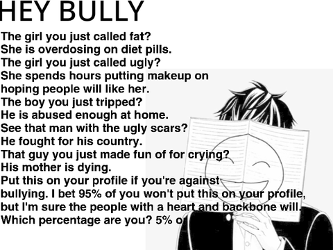 STOP BULLYING! REMIX THIS  if you agree with me!!!! remix  remix remix remix remix remix remix