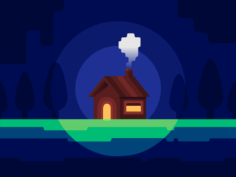 cabin in the woods