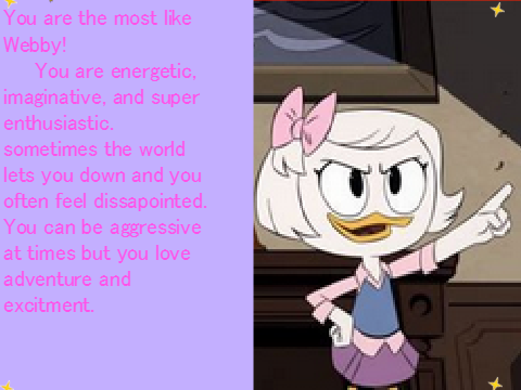 DuckTales Personality Quiz remix