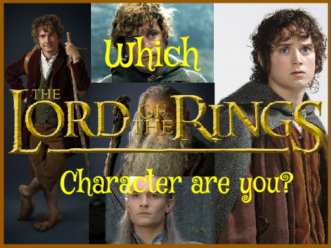 Which Lord of the Rings Character are you?