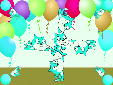 I'm scratch cat