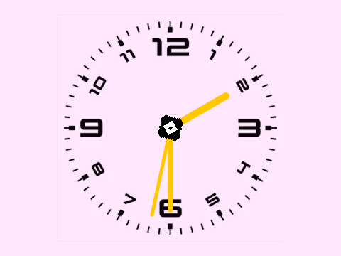 100% PEN CLOCK