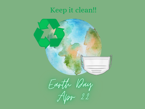 Happy Earth Day // Keep it clean!!