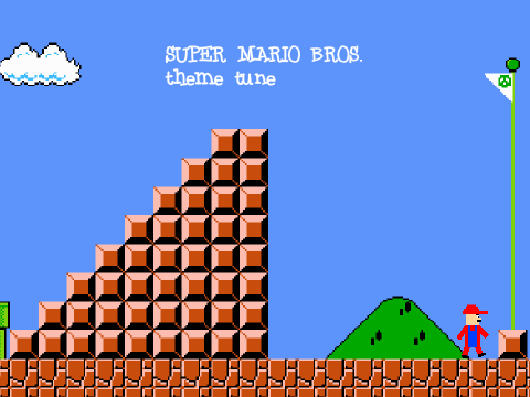 Super Mario Bros. Theme Tune (Programmed)