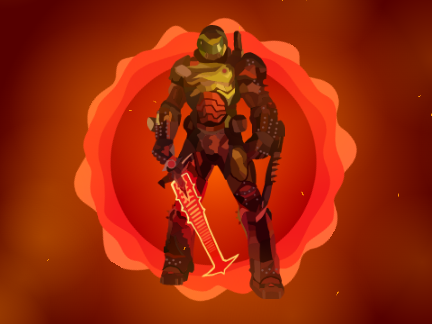 Doomslayer Blockshade
