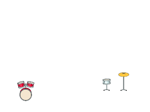 drums video scencing