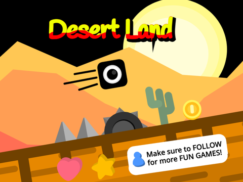 Desert Land || A Scrolling Platformer #Games #All