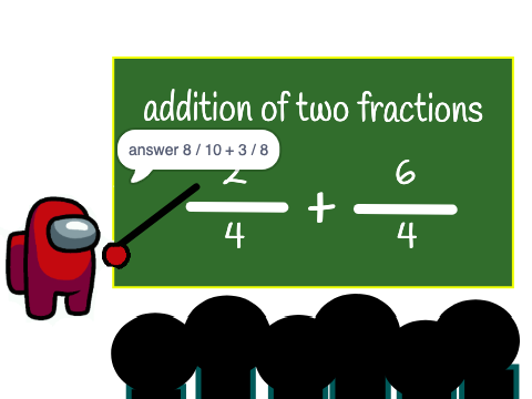 addition of two fractions