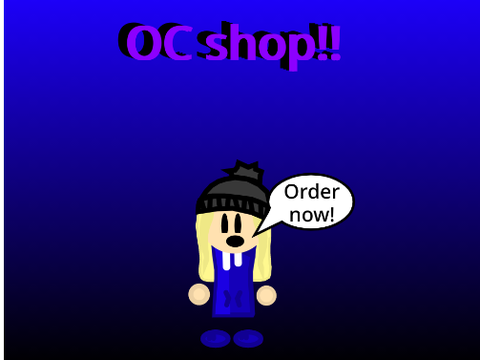 OC shop!