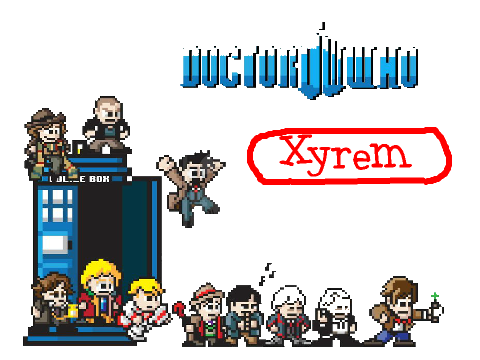 Doctor Who I am the Doctor 8 Bit Theme