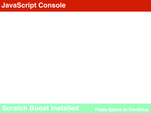 JavaScript Console in Scratch! [Scratch Boost]
