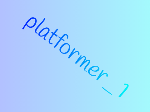 A platformer for platformer_1
